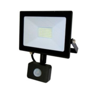 ΠΡΟΒΟΛΕΑΣ LED 50W 4000LM 6500K ΜΕ ΑΙΣΘΗΤΗΡΑ QY-2604 QNG/RLX