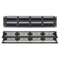 PATCH PANEL CAT6 UTP 48P 19" 2U ΜΕ ΟΔΗΓΟ ΚΑΛΩΔΙΩΝ SAFEWELL