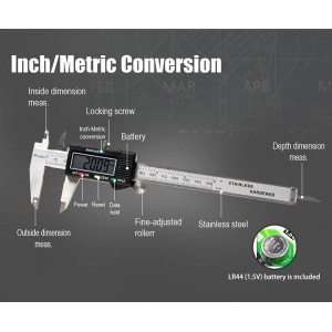 Ψηφιακό Παχύμετρο ακριβείας 0-150mm PD-151 S/PRO