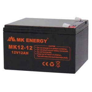 ΜΠΑΤΑΡΙΑ ΜΟΛΥΒΔΟΥ ΚΛΕΙΣΤΟΥ ΤΥΠΟΥ 12V/12Ah MK12-12 MKE