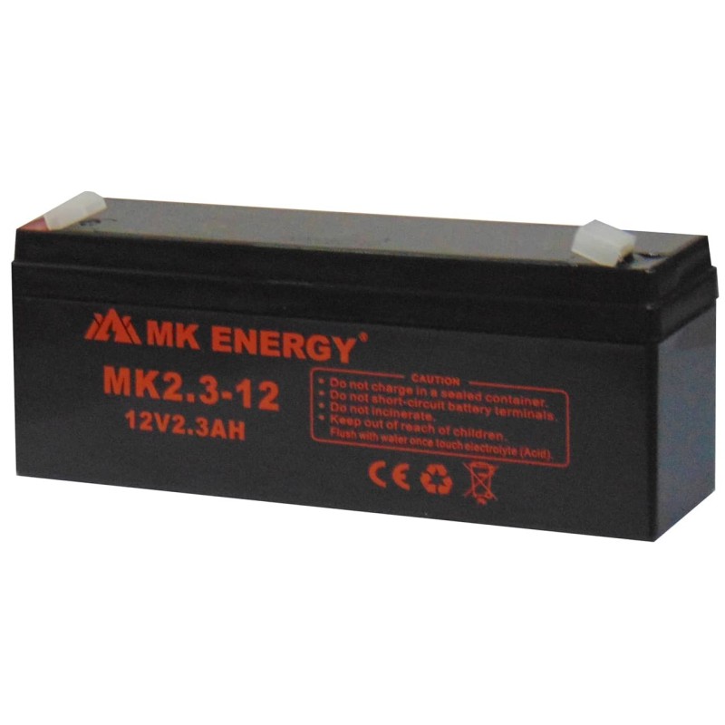 ΜΠΑΤΑΡΙΑ ΜΟΛΥΒΔΟΥ ΚΛΕΙΣΤΟΥ ΤΥΠΟΥ 12V/2.3Ah MK2.3-12 MKE