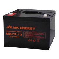 ΜΠΑΤΑΡΙΑ ΜΟΛΥΒΔΟΥ ΒΑΘΙΑΣ ΕΚΦΟΡΤΙΣΗΣ 12V/75Ah MK75-12 MKE