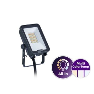 ΠΡΟΒΟΛΕΑΣ LED 10W 220-240VAC 1100-1200LM 3000-4000-6500K ALL-IN BVP167 PHILIPS