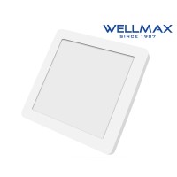 ΦΩΤΙΣΤΙΚΟ LED DOWNLIGHT ΕΠΙΤΟΙΧΟ ΤΕΤΡΑΓΩΝΟ 225x225 18W 1440LM 6500K WELLMAX