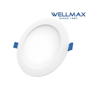 ΦΩΤΙΣΤΙΚΟ LED DOWNLIGHT ΧΩΝΕΥΤΟ ΣΤΡΟΓΓΥΛΟ Φ170 12W 960LM 6500K WELLMAX