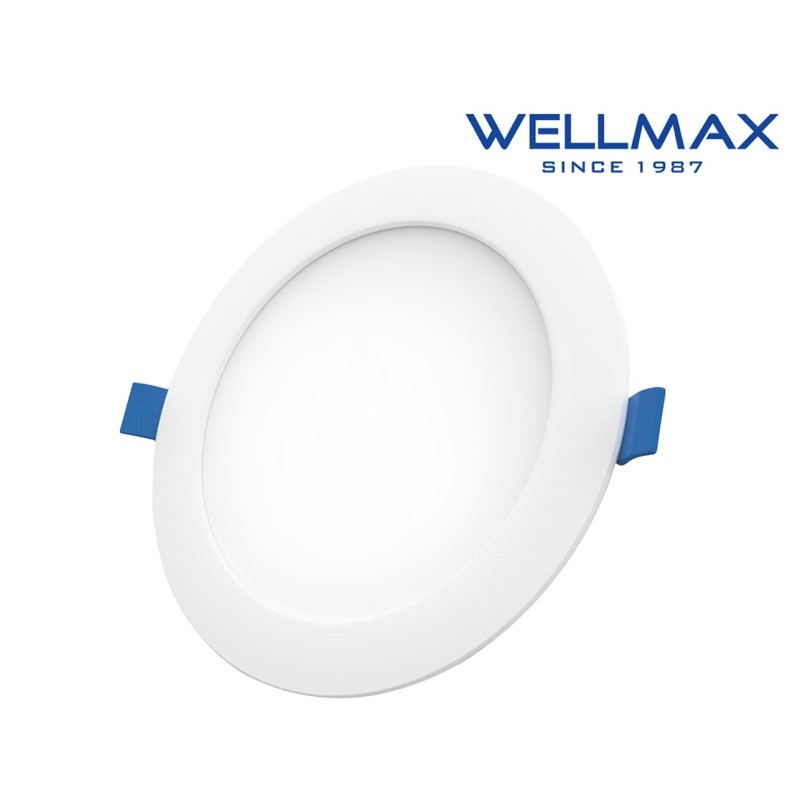ΦΩΤΙΣΤΙΚΟ LED DOWNLIGHT ΧΩΝΕΥΤΟ ΣΤΡΟΓΓΥΛΟ Φ170 12W 960LM 6500K WELLMAX ΦΩΤΙΣΤΙΚΟ LED DOWNLIGHT ΧΩΝΕΥΤΟ ΣΤΡΟΓΓΥΛΟ Φ170 12W 960LM 6500K WELLMAX