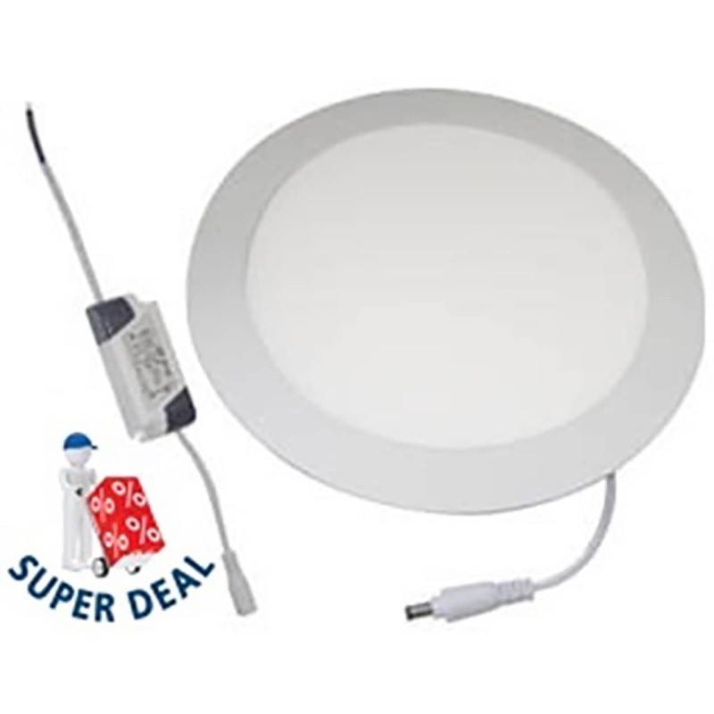 ΦΩΤΙΣΤΙΚΟ LED DOWNLIGHT ΧΩΝΕΥΤΟ ΣΤΡΟΓΓΥΛΟ Φ174 12W 866LM 6000K HNS ΦΩΤΙΣΤΙΚΟ LED DOWNLIGHT ΧΩΝΕΥΤΟ ΣΤΡΟΓΓΥΛΟ Φ174 12W 866LM 6000K HNS