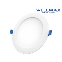 ΦΩΤΙΣΤΙΚΟ LED DOWNLIGHT ΧΩΝΕΥΤΟ ΣΤΡΟΓΓΥΛΟ Φ225 18W 1820LM 6500K WELLMAX