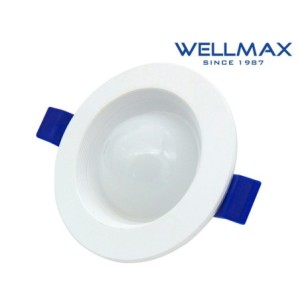 ΦΩΤΙΣΤΙΚΟ LED DOWNLIGHT ΧΩΝΕΥΤΟ ΣΤΡΟΓΓΥΛΟ Φ95 3W 240LM 6500K WELLMAX