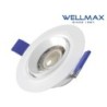 ΦΩΤΙΣΤΙΚΟ LED ΣΠΟΤ ΚΙΝΗΤΟ 360° Φ90 7W 595LM 6500K 38° DL EAGLE EYE WELLMAX ΦΩΤΙΣΤΙΚΟ LED ΣΠΟΤ ΚΙΝΗΤΟ 360° Φ90 7W 595LM 6500K 38° DL EAGLE EYE WELLMAX