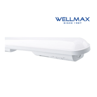 ΦΩΤΙΣΤΙΚΟ LED ΓΡΑΜΜΙΚΟ 600mm 18W 1980LM 6500K IP65 WELLMAX