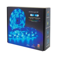 ΤΑΙΝΙΑ LED 12V/24W ΕΞΩΤΕΡΙΚΟΥ ΧΩΡΟΥ IP65 72L 5050 PU KIT FULL COLOR ME WIFI CONTROLLER IP65 ILL