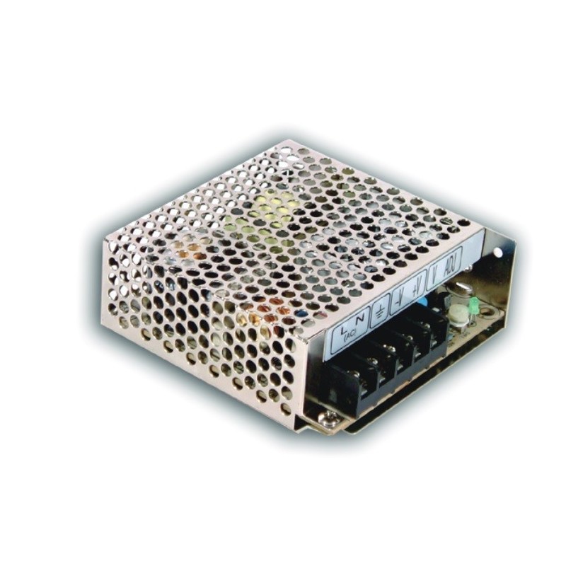 Τροφοδοτικό Mini 50W/24V/2.2A RS50-24 Mean Well