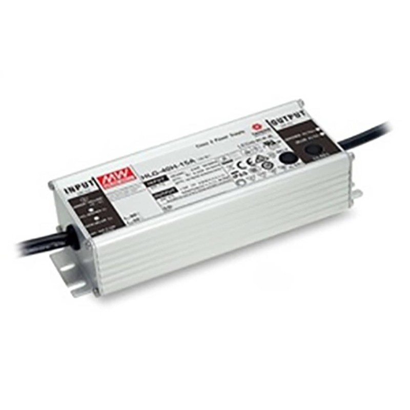 ΤΡΟΦΟΔΟΤΙΚΟ LED 40.32W/48VDC/0.84A PFC IP67 DIMMABLE HLG-40H-48B MEAN WELL