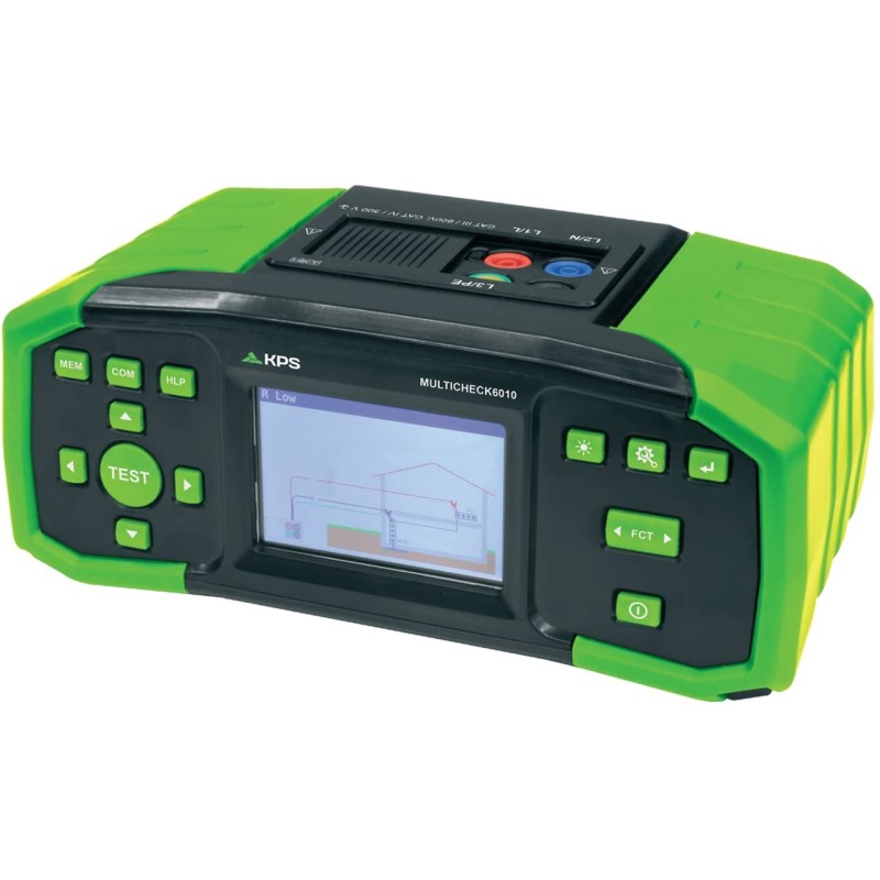 ΕΛΕΓΚΤΗΣ ΕΓΚΑΤΑΣΤΑΣΗΣ KATA EN 61557MULTICHECK6010 MGL KPS