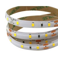 ΤΑΙΝΙΑ LED 12V/4.8W ΕΞΩΤΕΡΙΚΟΥ ΧΩΡΟΥ IP65 60L 2835 6400K ΣΙΛΙΚΟΝΗΣ ILL