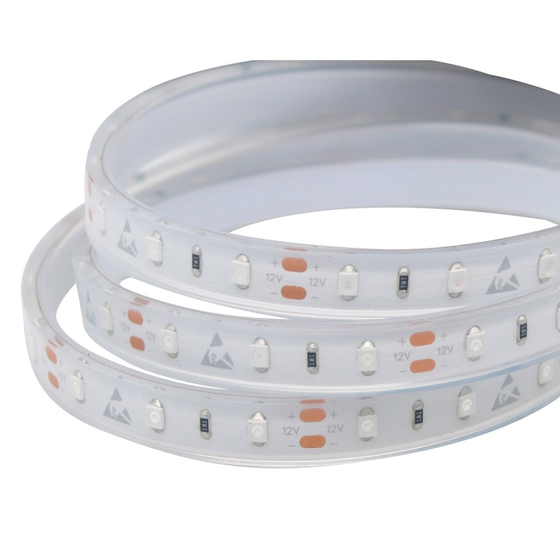 ΤΑΙΝΙΑ LED 12V/4.8W ΕΞΩΤΕΡΙΚΟΥ ΧΩΡΟΥ IP68 60L 3528 3000K ΣΙΛΙΚΟΝΗΣ HEN