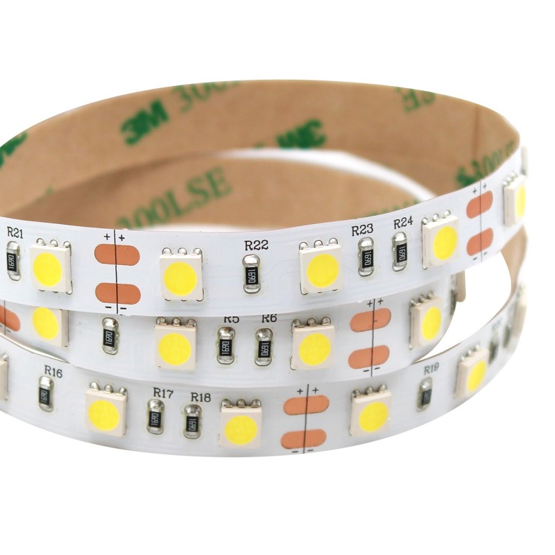 ΤΑΙΝΙΑ LED 12V/14.4W ΕΣΩΤΕΡΙΚΟΥ ΧΩΡΟΥ IP20 60L 5050 6400K ILL