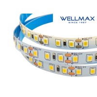 ΤΑΙΝΙΑ LED 12V/8W ΕΣΩΤΕΡΙΚΟΥ ΧΩΡΟΥ IP20 120L 2835 6500K WELLMAX