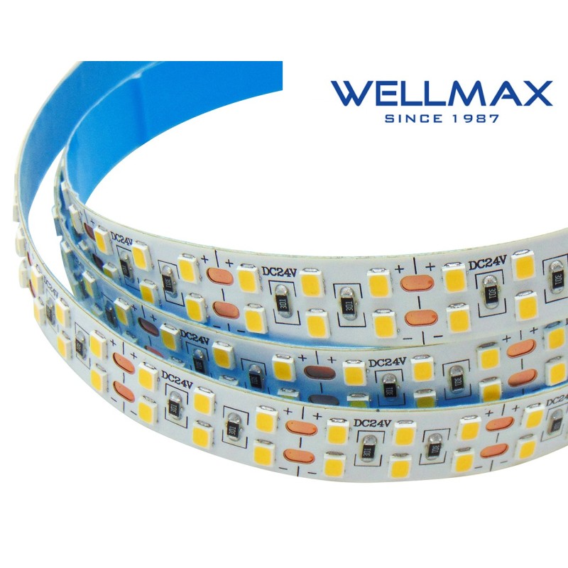 ΤΑΙΝΙΑ LED 24V/14.5W ΕΣΩΤΕΡΙΚΟΥ ΧΩΡΟΥ IP20 240L 2835 4000K WELLMAX