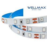 ΤΑΙΝΙΑ LED 24V/5W ΕΣΩΤΕΡΙΚΟΥ ΧΩΡΟΥ IP20 60L 2835 ΜΠΛΕ WELLMAX