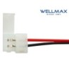 CONNECTOR ΤΑΙΝΙΑΣ LED 3528 ΤΡΟΦΟΔΟΣΙΑΣ 8mm WELLMAX