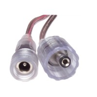 CONNECTOR ΤΑΙΝΙΑΣ LED ΤΡΟΦΟΔΟΣΙΑΣ 5.5/2.1 ΣΕΤ ΑΔΙΑΒΡΟΧΟΣ ILL