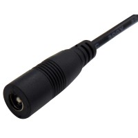 CONNECTOR ΤΑΙΝΙΑΣ LED ΤΡΟΦΟΔΟΣΙΑΣ 5.5/2.5 ΑΡΣΕΝΙΚΟΣ ΜΑΥΡΟΣ ILL