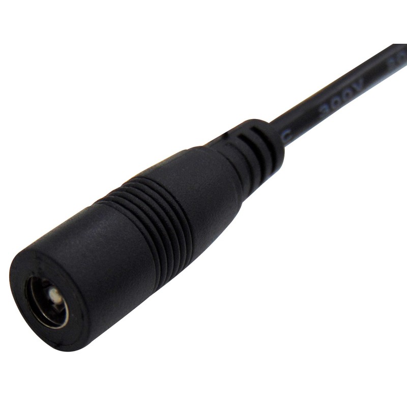 CONNECTOR ΤΑΙΝΙΑΣ LED ΤΡΟΦΟΔΟΣΙΑΣ 5.5/2.5 ΑΡΣΕΝΙΚΟΣ ΜΑΥΡΟΣ ILL