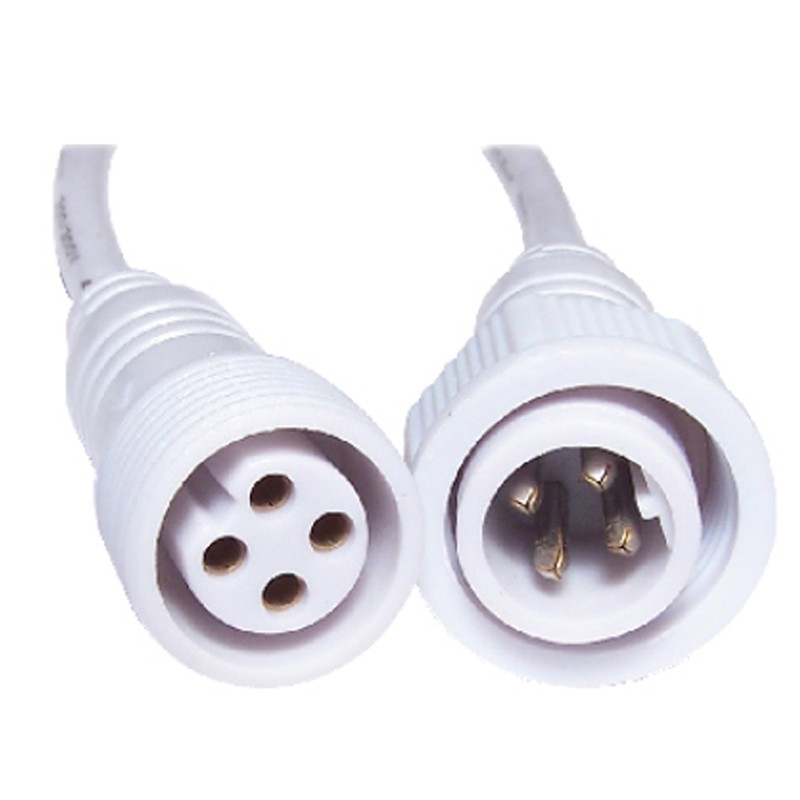 CONNECTOR ΤΑΙΝΙΑΣ LED ΤΡΟΦΟΔΟΣΙΑΣ 5050 RGB ΑΔΙΑΒΡΟΧΟΣ HEN ILL
