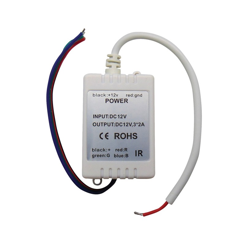 CONTROLLER ΤΑΙΝΙΑΣ LED 12V 6A ΑΠΛΟ SGR