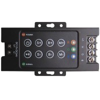 CONTROLLER ΤΑΙΝΙΑΣ LED 12V/24V 12A ΑΣΥΡΜΑΤΟ 8 ΕΠΙΛΟΓΩΝ ILL