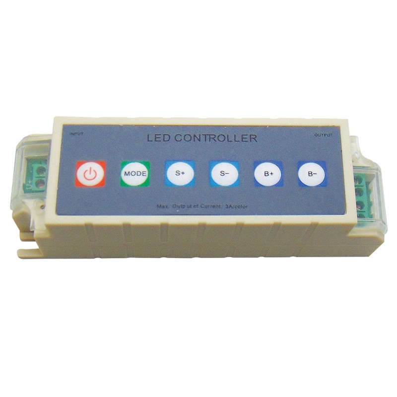 CONTROLLER ΤΑΙΝΙΑΣ LED 12V/24V 9A 6 ΕΠΙΛΟΓΩΝ SGR