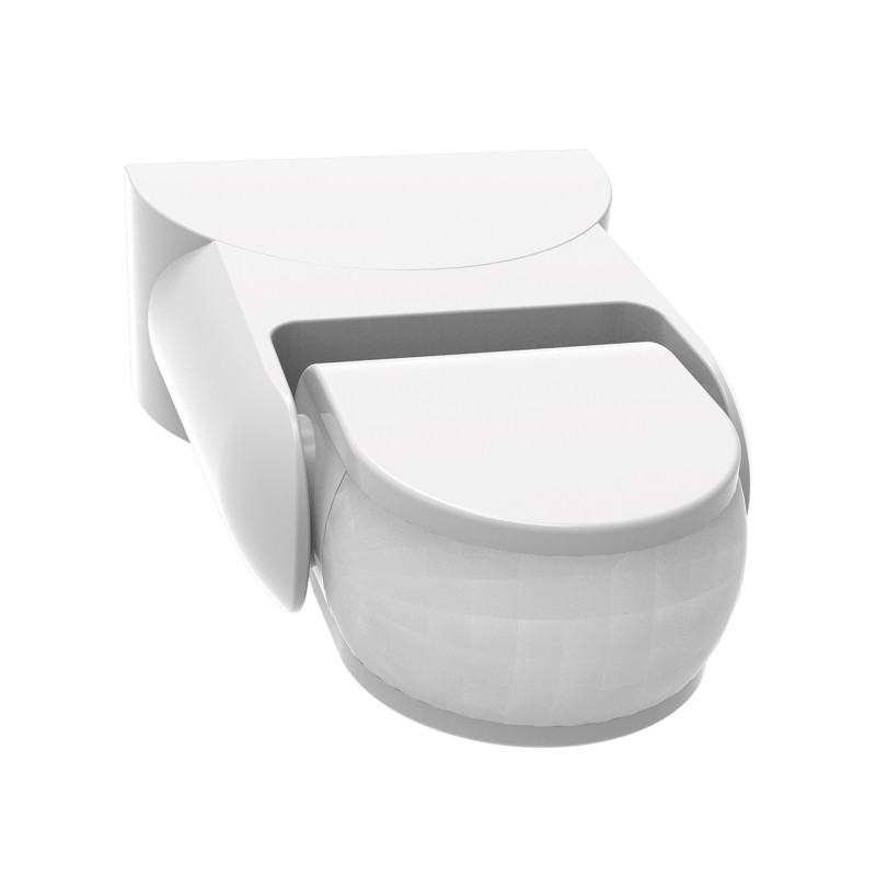 ΑΙΣΘΗΤΗΡΑΣ ΚΙΝΗΣΗΣ ΥΠΕΡΥΘΡΩΝ 180° 1200W/230VAC ΛΕΥΚΟΣ GL15 GREENLUX