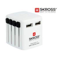 ΦΟΡΤΙΣΤΗΣ USB 2 ΕΞΟΔΩΝ TYPE A 2400mA UNIVERSAL INPUT 1.302330 SKROSS