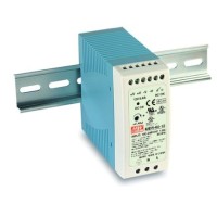 Τροφοδοτικό Ράγας 60W/12V/5A MINI MDR60-12 Mean Well