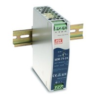 Τροφοδοτικό Ράγας 75W/48V/1.6A Slim SDR75-48 Mean Well