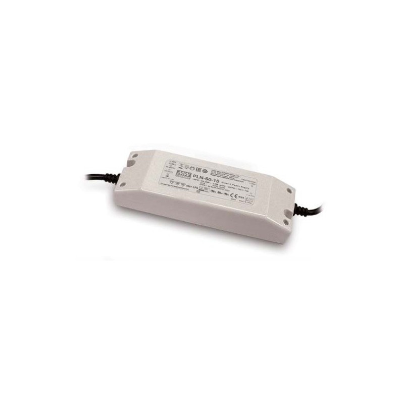 Τροφοδοτικό LED 60W/24V/2.5A IP64 PLN60-24 Mean Well