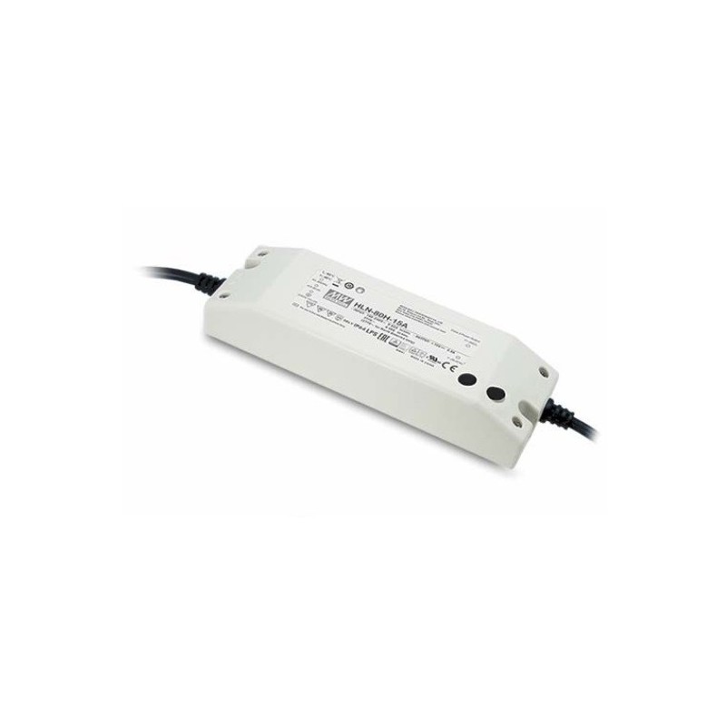 Τροφοδοτικό LED 80W/24V/3.4A IP64 Dimmable HLN80H-24B Mean Well