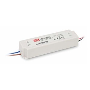 Τροφοδοτικό LED 60W/9-42V/1400mA IP67 LPC60-1400 Mean Well