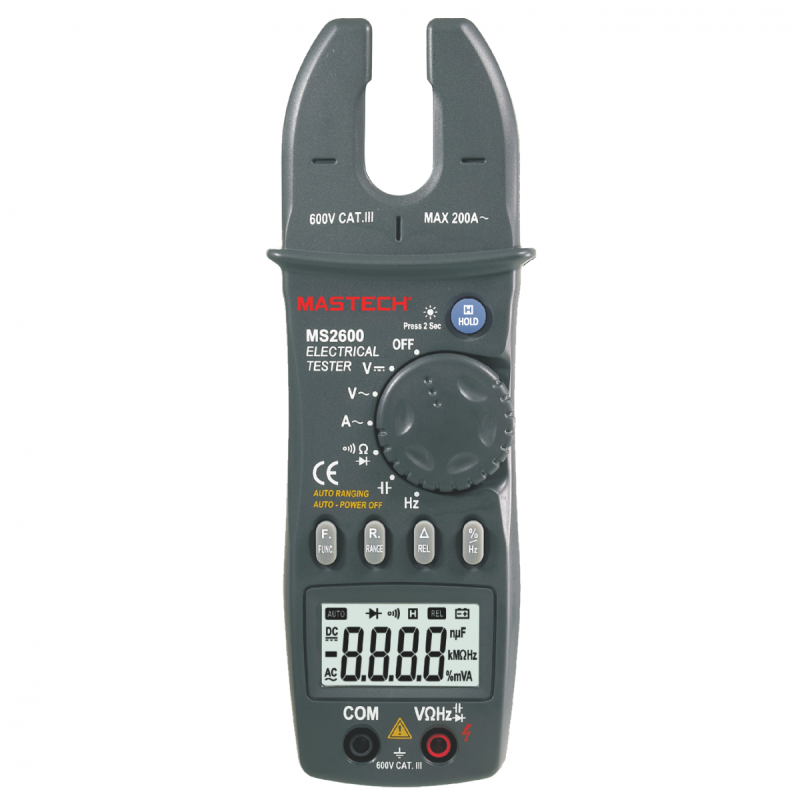 Αμπεροτσιμπίδα Ψηφιακή MS2600 - Mastech