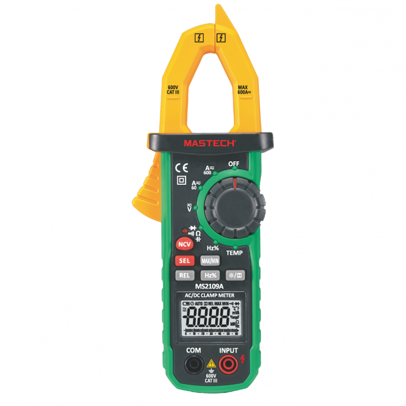 Αμπεροτσιμπίδα Ψηφιακή AC/DC MS2109Α - Mastech