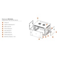 RACK ΕΠΙΤΟΙΧΟ ΜΟΝΟ 6U Π60/Β45/Υ34 SMC6406 SAFEWELL