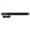 Rack Πολύπριζο 19" 1U 8Θ Αλουμινίου ΠΡ. ΥΠ 16A Safewell Rack Πολύπριζο 19" 1U 8Θ Αλουμινίου ΠΡ. ΥΠ 16A Safewell