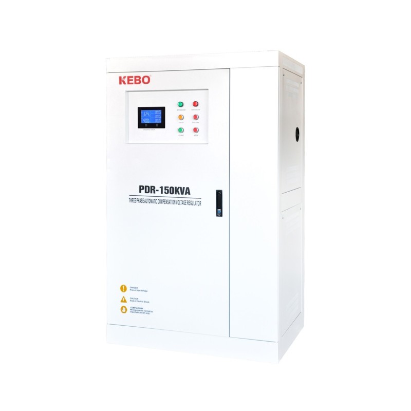 Σταθεροποιητής Τάσης 150kVA Τριφασικός Servo LCD PDR Kebo