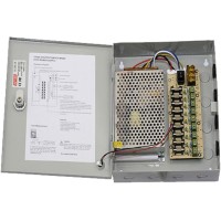Τροφοδοτικό CCTV PSU-1210 - 9 Κανάλια Εξόδου