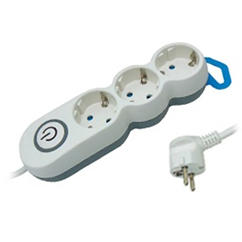 Πολύπριζο Ασφαλείας με διακόπτη 3 Θέσεων 3x1.5 1.5m VE2S3S | BNG